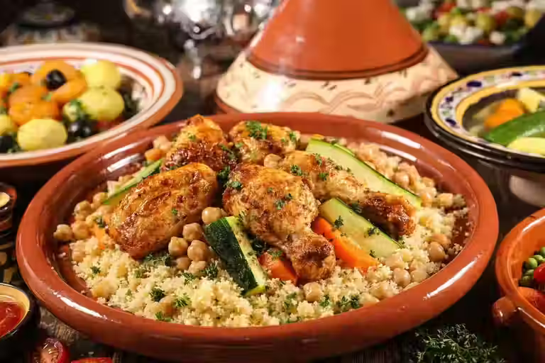 Couscous viande au choix